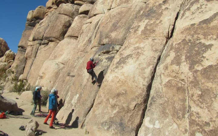 gap year rock climbing program